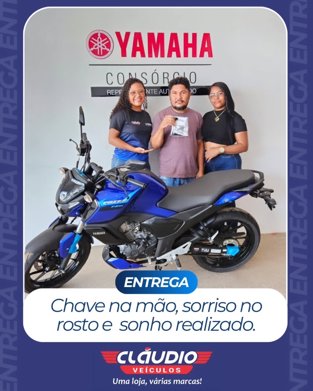 Entrega realizada com sucesso na Cláudio Veículos! 🏍️Aqui, cada cliente é tratado com seguranç (1)